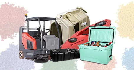Aplikasi bahan rotoplastik antistatik